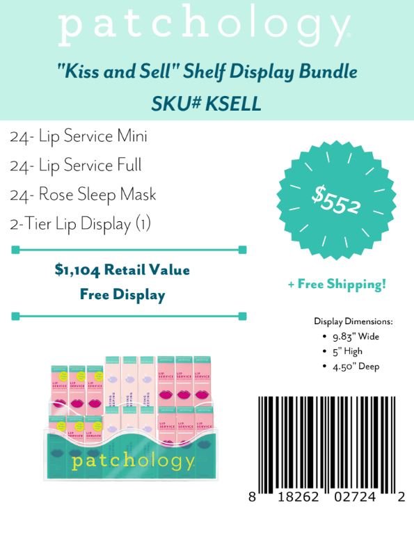 Kiss & Sell Shelf Display Bundle