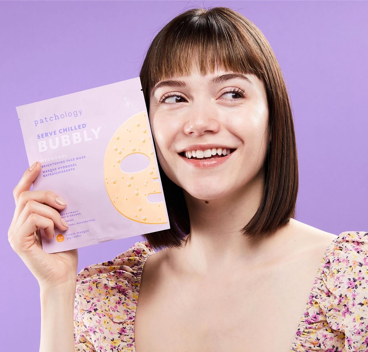 Bubbly Hydrogel Mask